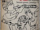ANDY WARHOL cover art - TROMBONE BY THREE - jay jay johnson - PRESTIGE 16 rpm LP