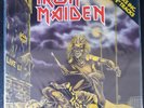 Vinyle 33 tours Iron Maiden SANCTUARY LP pochette non censurée.