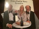peter ,paul and mary reunion autographed vinyl by mary travers