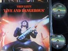 Thin Lizzy ORIG OZ 2LP Live and dangerous VG+ ’78 Vertigo 6641810 Hard rock