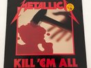 Original 1983 Heavy Metal LP METALLICA Kill 'Em All MEGAFORCE