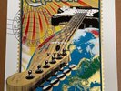 ERIC CLAPTON 2022 TOUR POSTER LIMITED EDITION BY ADAM POBIAK