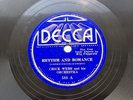 Jazz 78 rpm Chick Webb Ella Fitzgerald Decca Sunburst 588 1935  Nice