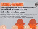 PHILIPS STEREO - ERIK SATIE - THE EARLY PIANO WORKS - REINBERT DE LEEUW - 3LP NM