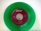 THE BEATLES 7 Inch 45 Nowhere man_what goes on 1966 Capitol RE Green color vinyl