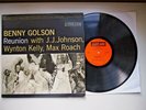 Benny Golson Reunion w/Wynton Kelly Max Roach++-Jazzland 985 Stereo VG to VG+