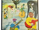 THE BAND MUSIC FROM BIG PINK 1968 1st Press LA EXC LP Vinyl Record Rainbow Label