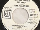 Steve Karmen Big Band 45 rpm Breakaway Part 1 & 2 Jazz Rock Funk Soul 1968 Promo