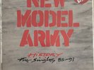 New Model Army- History The Singles 85-91 LP + 12” Stickered Version EX / EX