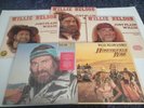 Willie Nelson Vinyl 5 Record LOT- Just Plain Willie 1-3  RARE - Honeysuckle Rose
