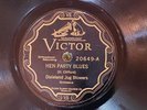 Victor 20649 DIXIELAND JUG BLOWERS  Hen House Blues 78rpm 1927 E+ JOHNNY  DODDS