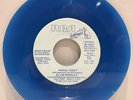 Promo Elvis Presley 45 rpm Little Sister / Paralyzed JB13547 RCA 1983 Blue Vinyl