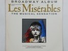 LES MISERABLES Broadway GHS24151 2xLP Vinyl VG++ Cover VG+ GF Sleeve Lyrics 1987