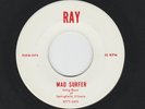 SURF GARAGE INSTROS 45- STING RAYS - MAD SURFER  / SURFER'S WALK - HEAR 1964 RAY