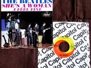 Beatles 45 & PS I Feel Fine Capitol 1964 NM Sleeve & Vinyl  Colorized Dome