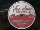 THE SPANIELS - RnB 78rpm  - VEEJAY #278 - GREAT GOOGLEY MOO / TINA
