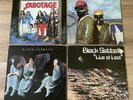 Black Sabbath Vinyl Records LP Albums Sabotage Live Last Heaven Hell Never Say