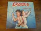 Exodus - Bonded By Blood LP - Combat Records MX 8019  original inner sleeve