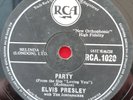 ELVIS PRESLEY - PARTY + GOT A LOT O' LIVIN' TO DO - 10