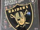 1986 NFL Los Angeles Raiders Silver /Black Attack Rap Vinyl Howie Long, Plunkett