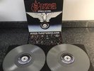 DOUBLE LP VINYL SAXON ALBUM WHEELS OF STEEL BOBV301LP LIMITED EDITION GREY VINYL