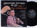 GEORGE JONES Sings Like The Dickens  UNITED ARTISTS LP mono v