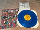 BLACK FLAG “WASTED AGAIN” LP BLUE VINYL EX/EX Rare Punk SST circle jerks