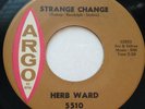 Rare 1965 Northern Soul ARGO 5510 45 Herb Ward STRANGE CHANGE / WHY DO YOU WANT
