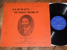 Reverend T.L. Barrett Sermon The Church I Belong To Rare Gospel Mt. Zion lp Rev