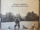 GEORGE HARRISON - ALL THINGS MUST PASS - APPLE POSTER RARE LATE NITE BARGAIN