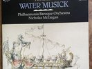 Handel Water Musick, Philharmonia Baroque Orch. N.  McGegan, Harmonia Mundi NM