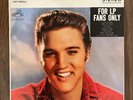 Elvis Presley FOR LP FANS ONLY RCA BLACK USA LSP-1990-e  Stereo first Edition