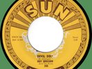 ROY ORBISON Devil Doll / Sweet and Easy to Love 45rpm Sun 1957 1st pressing