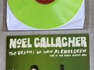 noel gallagher the dreams we have as children royal albert hall 12” green vinyl