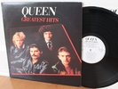 QUEEN Greatest Hits LP (Elektra 5E-564, orig 1981 PROMO) NM/VG++ White Label