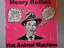 Henry Rollins-Hot Animal Machine vinyl LP  Record Texas Hotel 2 1987