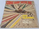 Aki Aleong And The Nobles LP Vinyl Come Surf With Me Vee Jay Records LP 1060