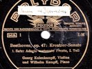 Kulenkampff; Kempff. Beethoven (Violin sonata op. 47). Pol 67062-5 (4). NM-