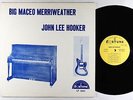 Big Maceo Merriweather & John Lee Hooker - S/T LP - Fortune VG+