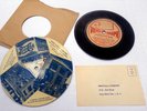 VOICE O GRAPH Antique RECORDING Disc 45 PEPSI COLA CENTER postcard military wwii