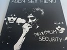 Alien Sex Fiend ‎– Maximum Security  Gram 24 UK Press Made In England