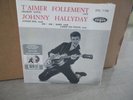ep 45t vinyle couleur gris   JOHNNY HALLYDAY neuf scéllé 500 exemplaires