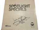 Autograph olivia newton john radio interview on vinyl Album Rare April 1983 NM