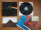 PINK FLOYD The Dark Side Of The Moon JAPAN LP Solid Blue w/Booklet 2 Poster Card