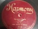 78 RPM - Dixie Stompers (Fletcher Henderson), Harmony 70 Spanish Shawl  78rpm