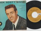ROCKABILLY + DOOWOP EP 45 w PICTURE COVER - JACK SCOTT SINGS - HEAR 1959 CARLTON