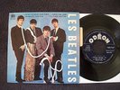 EP LES BEATLES I WANT TO HOLD YOUR HAND LABEL BLEU LANGUETTE ODEON EX ETAT