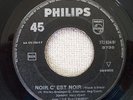 45T JOHNNY HALLYDAY NOIR C'EST NOIR / GENERATION PERDUE GRECE 1966 ETAT MOYEN