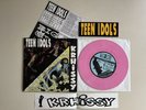 Teen Idols / Krhissy split pink Vinyl Ltd 500 1996 Bullets To Broadway Queers