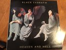 Black Sabbath “Heaven and Hell” lp on Vertigo label 1980 Near Mint